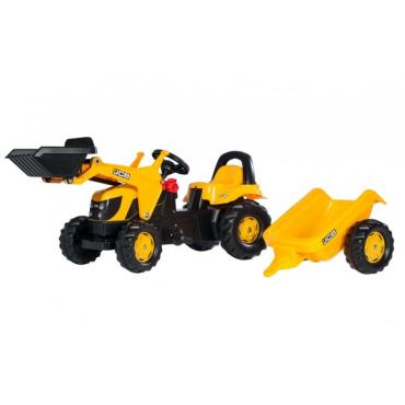 Rolly Toys Pedaltraktor JCB Med Frontskovl