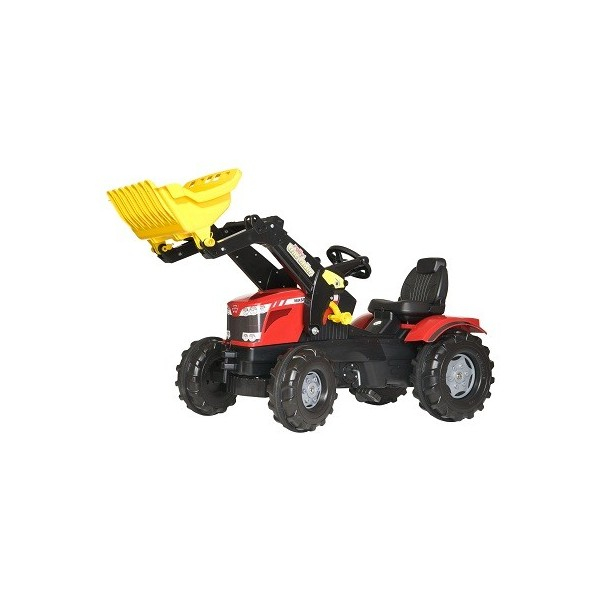 #2 - RollyToys Pedaltraktor MF 7726 Frontskovl