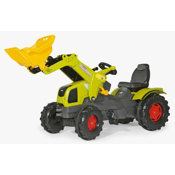 #3 - Rolly Toys Pedaltraktor Claas 340 Med Frontskovl