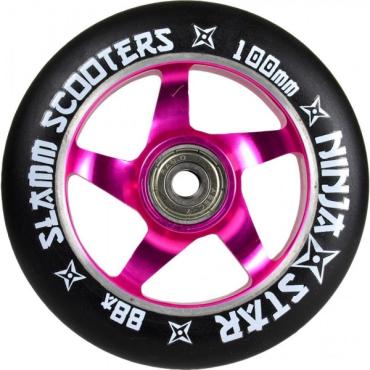 Ninja Star Hjul Fra Slamm - 1 stk - PINK