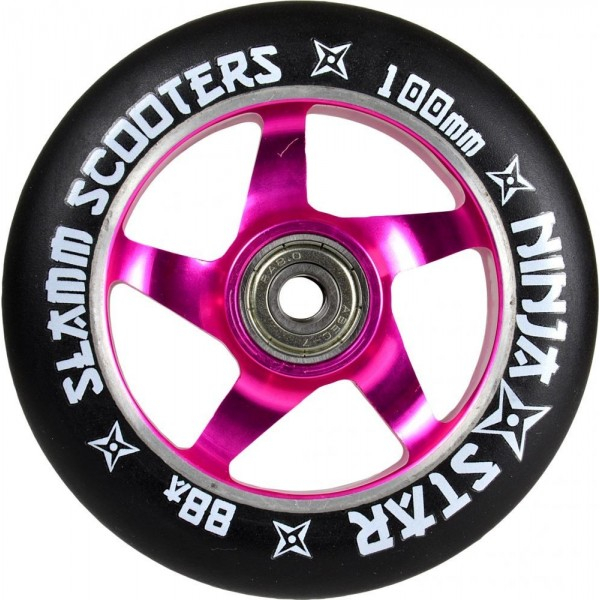 Billede af Ninja Star Hjul Fra Slamm - 1 stk - PINK