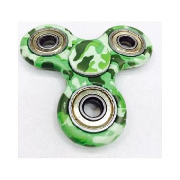 Fidget Spinner Camo Light Green