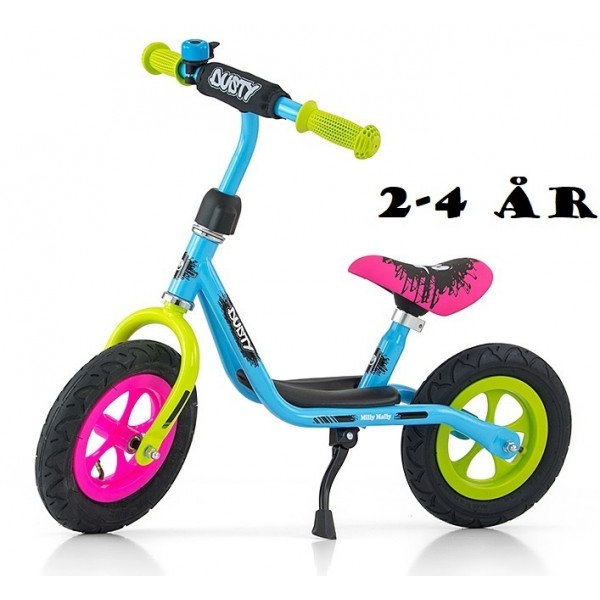 Løbecykel Dusty Multi Color fra Milly Mally 2 - 4 år