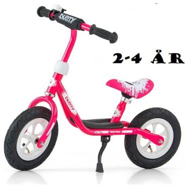 Løbecykel Dusty Pink fra Milly Mally 2 - 4 år