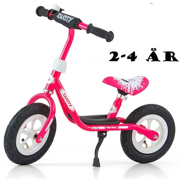 Se Løbecykel Dusty Pink fra Milly Mally 2 - 4 år hos Legehjulet.dk