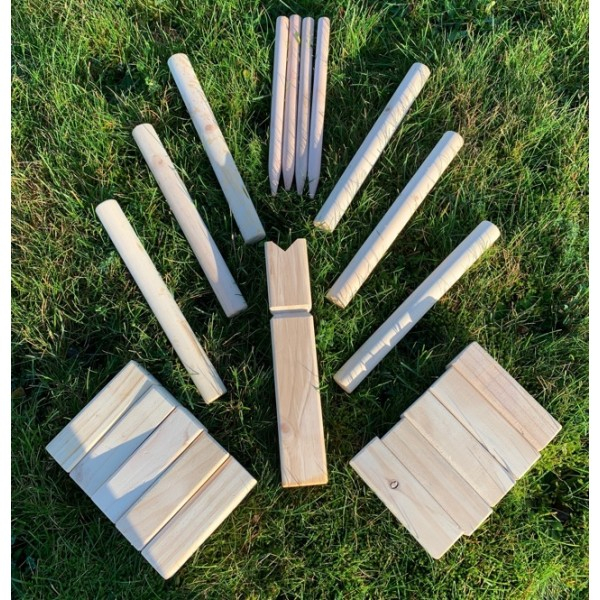 #3 - KongeSpillet - det klassiske vikingespil -  KUBB games