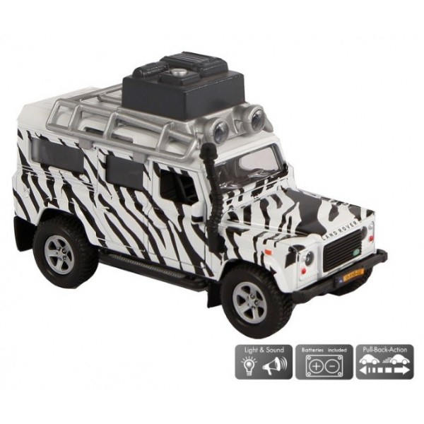 Billede af Landrover Defender Safari Kids globe