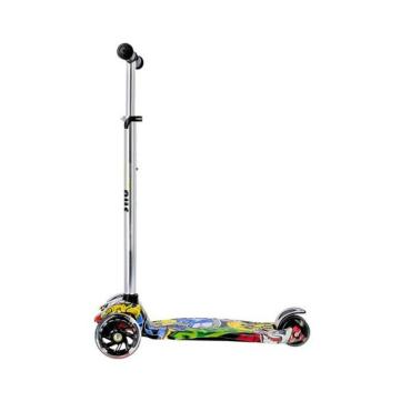 NILS Trehjulet Løbehjul MULTI LED -2 -12 år
