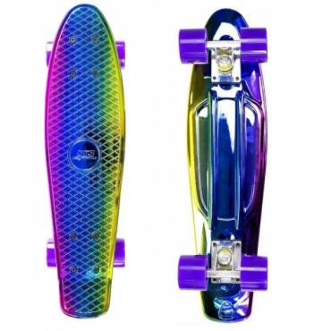 Nils Extreme Pennyboard Electrostyle Rainbow