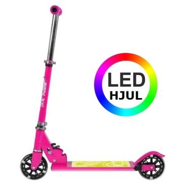NILS 120 mm løbehjul med lys pink