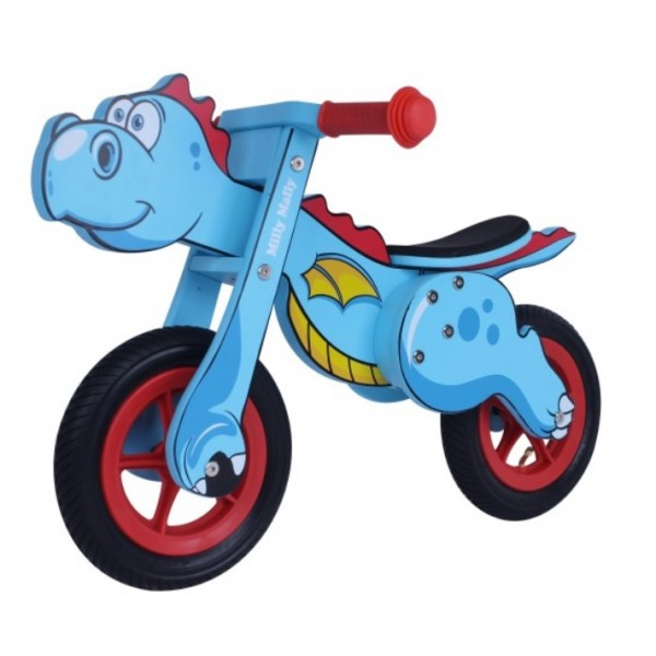 Billede af Dino Blå løbecykel fra 2-3 år fra Milly Mally