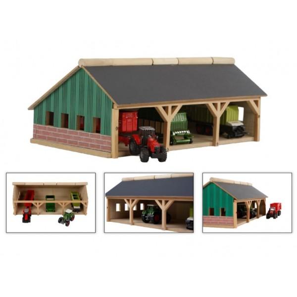 Kids Globe Træ Garage 1:87