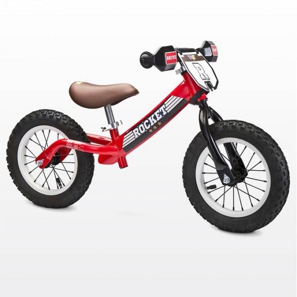 Rocket Løbecykel Rød 3 - 6 år