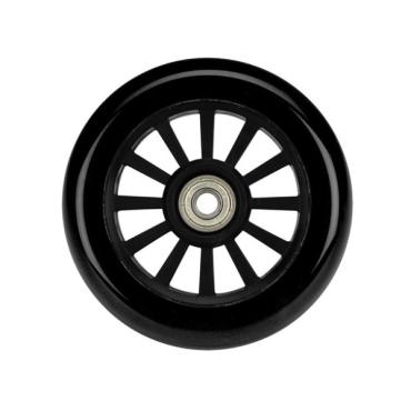 1 stk Black Dragon 100mm PU hjul Sort
