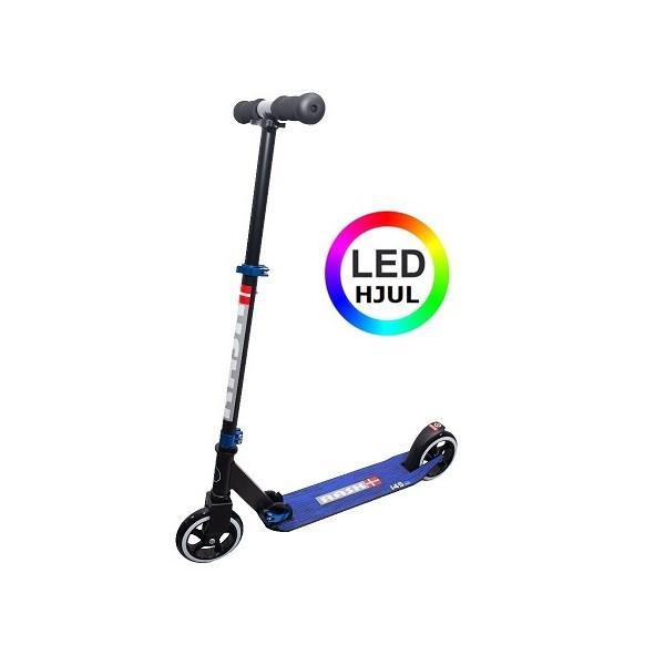 RASK 145 mm LED Løbehjul blå