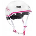 Raven F511 Skaterhjelm Hvid/PINK