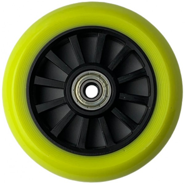 Billede af Rask 100mm PU hjul Lime