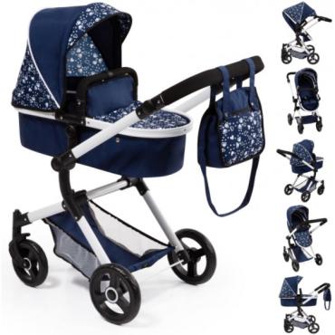 Kombi Dukkevogn Vario Blue