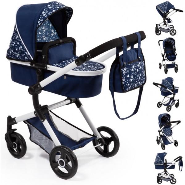 Kombi Dukkevogn Vario Blue