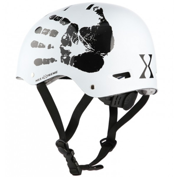 #3 - Nils Extreme Skaterhjelm MTW03 White