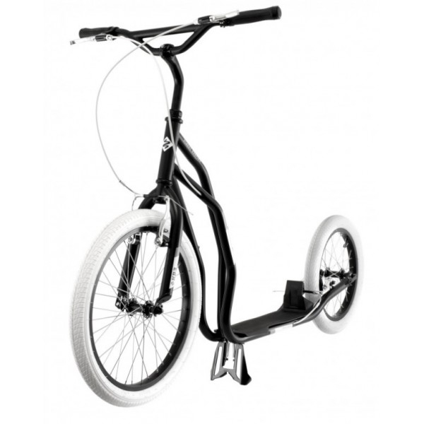 5: Street Surfing Løbecykel K-BIKE KB3 WHITE SHADOW