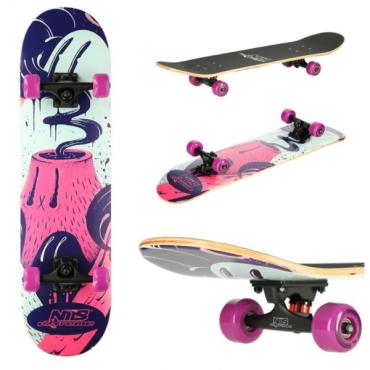 Pink Vulcano SKATEBOARD NILS EXTREME