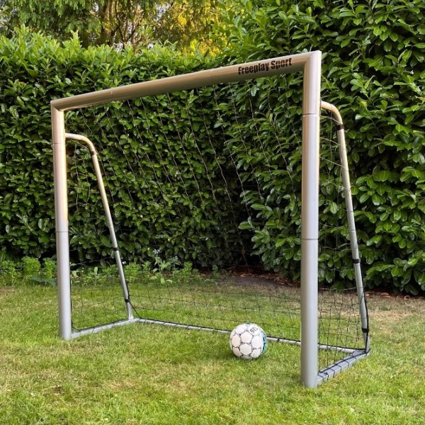 Elite Pro 180 x 150  cm Fodboldmål Silver by Freeplay