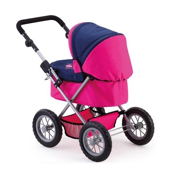Trendy Dukkevogn Bayer Pink Blå