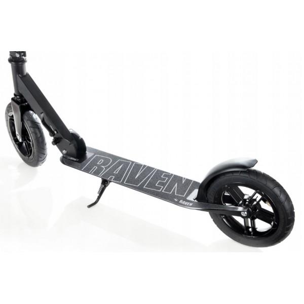 Raven 200mm AIR Løbehjul Sort med lufthjul