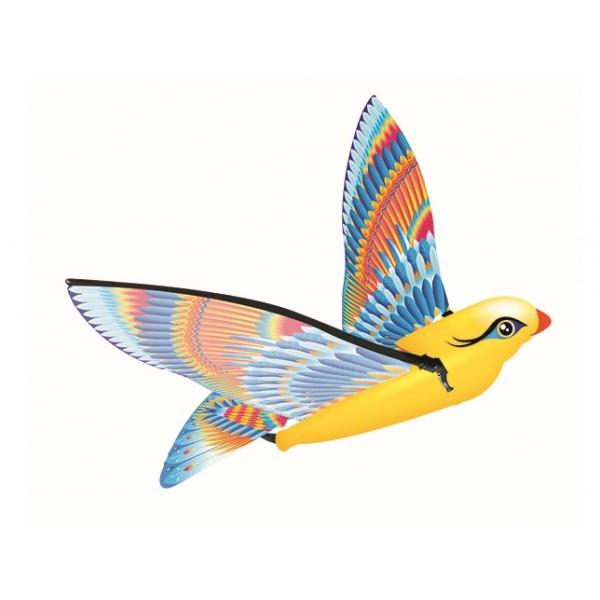 TimBird legetøjsfugl - kan flyve uden batterier - vingefang 40 cm