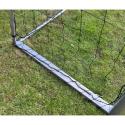 Freeplay 240 x 160 cm Fodboldmål Silver til haven