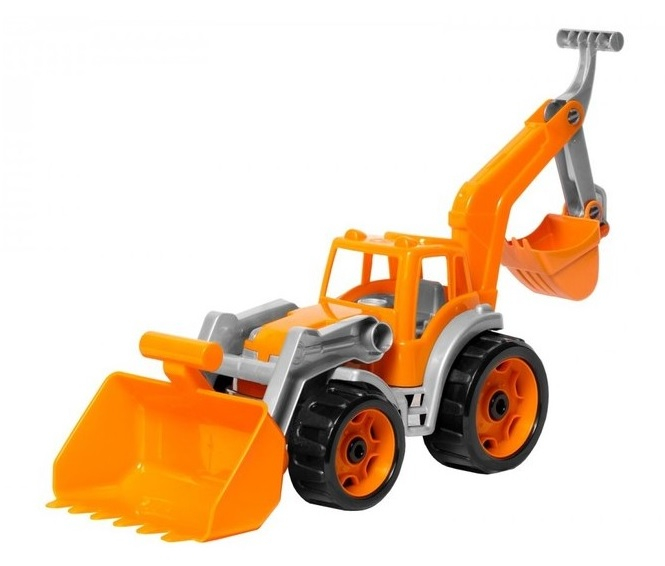 Sandgravko med front og baglæsser Orange 46x16 cm