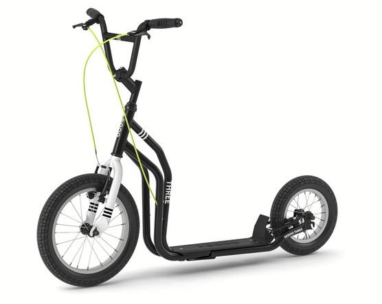 Yedoo THREE Løbecykel Black