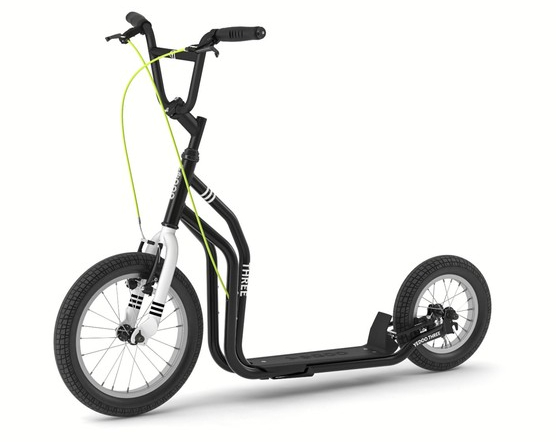 Yedoo THREE Løbecykel Black