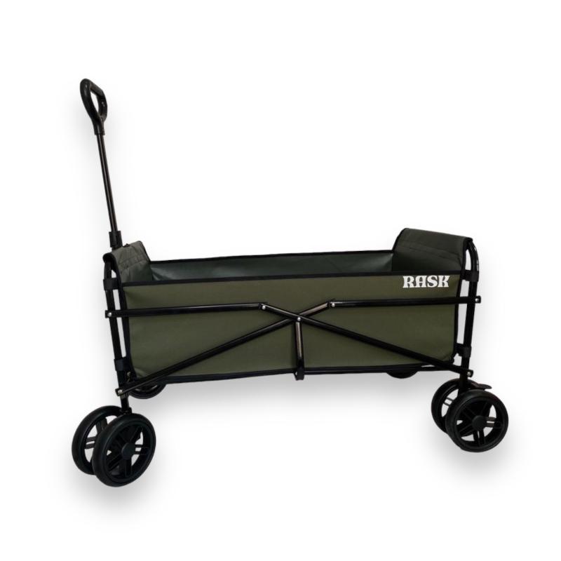 Billede af RASK Trækvogn 101 x 50 cm GREEN 8-wheel