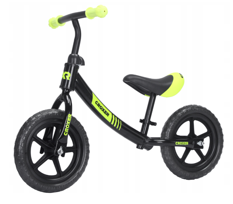 Billede af Casell Black Lime Løbecykel by Croxer