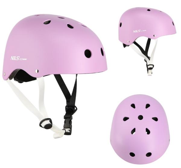 Nils Extreme Skaterhjelm MTW01 VIOLET