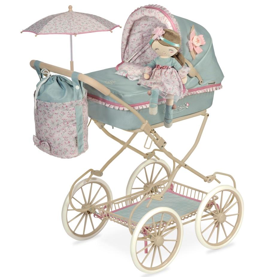 Decuevas Provenza Dukkevogn Incl Dynesæt Paraply Taske