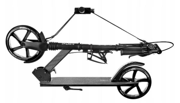 Raven Trader 200 mm Løbehjul Med Håndbremse (SORT)