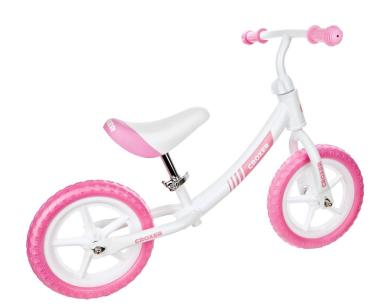 Casell White PINK Løbecykel by Croxer 