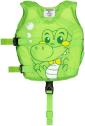 Animal svømmevest GRØN DRAGE - 2-3 år  - 15-19 kg til børn