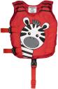 Animal svømmevest Rød ZEBRA - 2-3 år  - 15-19 kg til børn