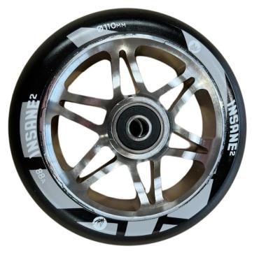 INSANE 110 mm ALU SILVER ABEC