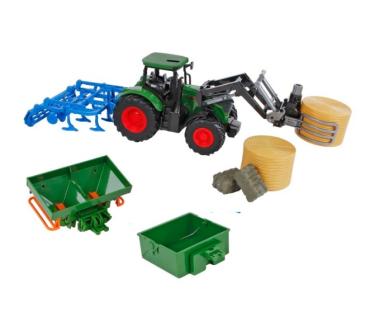 Kids Globe Traktor 30 cm Pakke med 8 dele