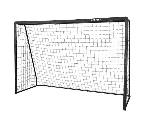 RASK Fodboldmål 300 x 200 cm SORT i stål med dobbelt overlægger