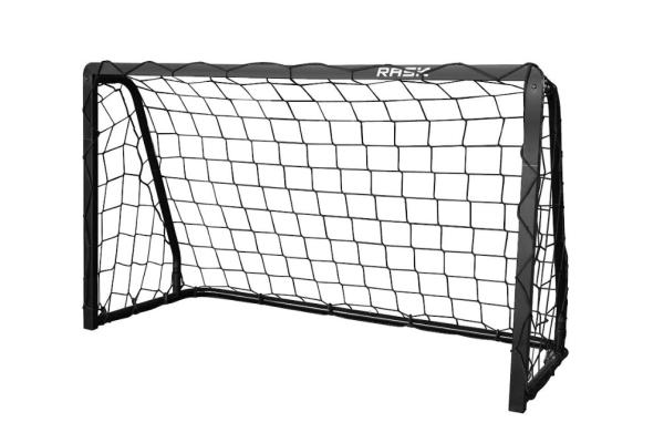 RASK Fodboldmål 150 x 90 cm SORT Stål
