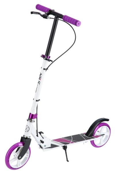 NILS 180 mm VIOLET Løbehjul med håndbremse