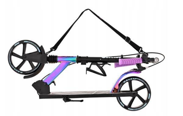 Raven Estelle PRO 200 mm Løbehjul Med støddæmper Håndbremse Ringklokke Drikkedunkholder