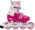 WANTED Inline Rulleskøjte PINK 3i1