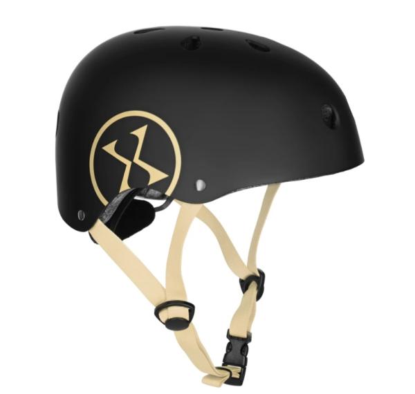 Nils Extreme Skaterhjelm MTW001 Black Beige